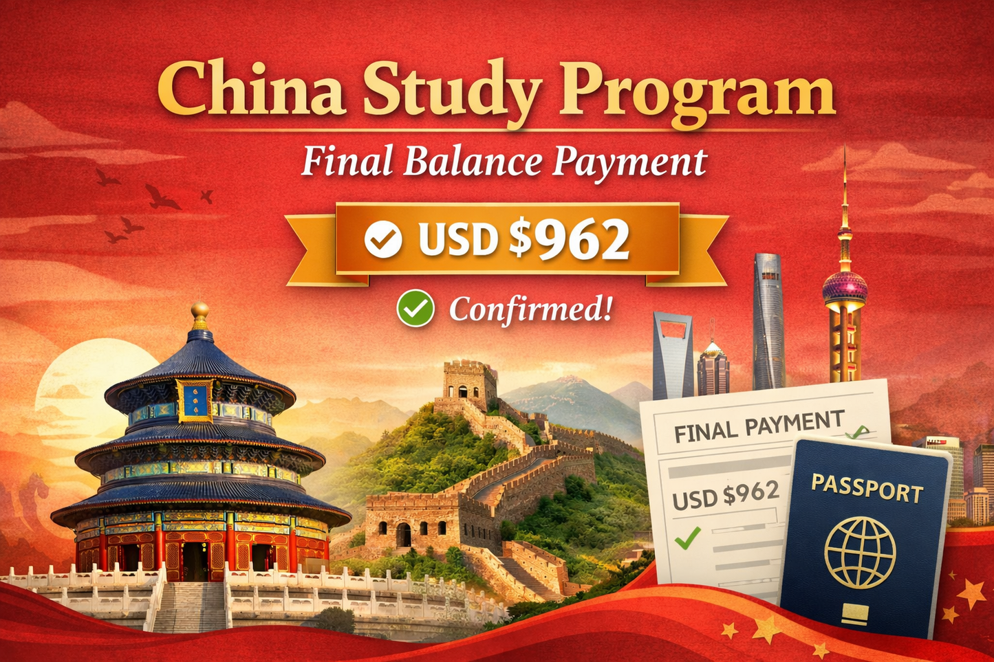 China Study Program – Balance Payment